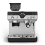 Krups Αυτόματη Μηχανή Espresso Πίεσης 15bar με Μύλο Άλεσης Μαύρη XP801T10