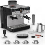 Krups Αυτόματη Μηχανή Espresso Πίεσης 15bar με Μύλο Άλεσης Μαύρη XP801T10 - Image 2