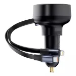 Baseus Φορτιστής Αυτοκινήτου 60W 7A μαζί με Καλώδιο Type-C / Lightning Μαύρος C00057802111-00 - Image 5