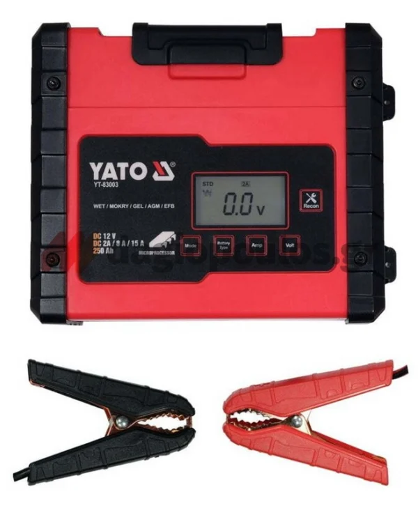 Yato Yt-83003 Φορτιστής Μπαταρίας Αυτοκινήτου