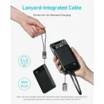 Anker PowerCore 10000mAh 22.5W με Θύρα USB-A και 2 Θύρες USB-C Μαύρο A1257G11 - Image 6