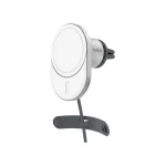 Belkin Βάση Κινητού Αυτοκινήτου με Μαγνήτη και Ασύρματη Φόρτιση Ασημί WIC008BTGR-NCV2 - Image 8