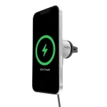 Belkin Βάση Κινητού Αυτοκινήτου με Μαγνήτη και Ασύρματη Φόρτιση Ασημί WIC008BTGR-NCV2 - Image 9
