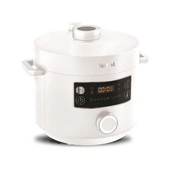 Tefal Turbo Cuisine Πολυμάγειρας 1090W με Χωρητικότητα 4.8lt Λευκός CY754130