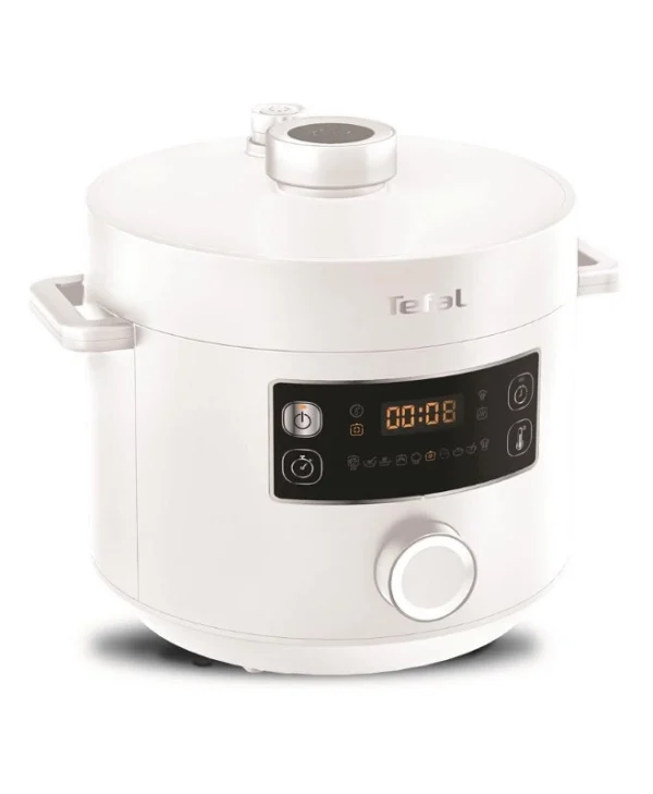 Tefal Turbo Cuisine Πολυμάγειρας 1090W με Χωρητικότητα 4.8lt Λευκός CY754130