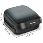 Tefal Snack Collection Τοστιέρα με Αποσπώμενες Πλάκες για 2 Τοστ 700W Μαύρη SW862BF0 - Image 3