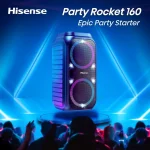Hisense PR160 Ηχείο Bluetooth 30W με Διάρκεια Μπαταρίας έως 12 ώρες Μαύρο 7679120 - Image 6