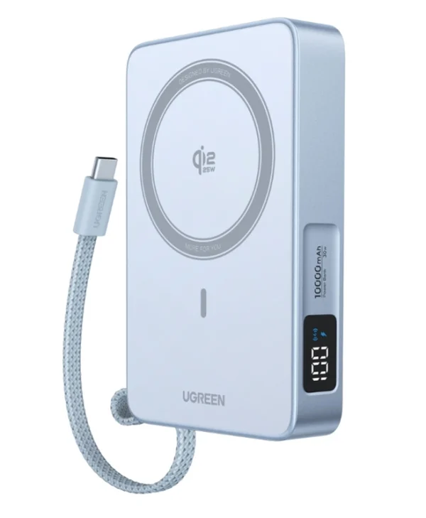 Ugreen PB773 MagSafe Power Bank 10000mAh 25W Power Delivery Γκρι 65958B