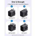 Ugreen Αντάπτορας Πρίζας από Universal σε Universal 55001 - Image 5