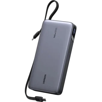Ugreen PB726 Power Bank 25000mAh 165W με Θύρα USB-A και 3 Θύρες USB-C Power Delivery Γκρι 55995B