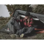 Easy Camp Sarek Σκηνή Camping Τούνελ Ορειβασίας Πράσινη 4 Εποχών για 1 Άτομο Αδιάβροχη 3000mm 38x12x95εκ. 120467 - Image 4