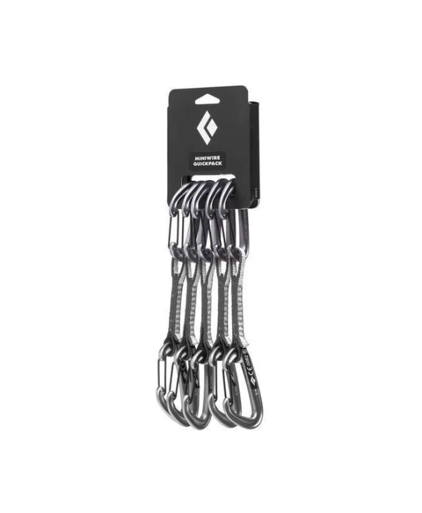 Black Diamond Miniwire QuickPack Καραμπίνερ Σετάκια 5τμχ 122847