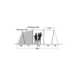 Outwell Σκηνή Camping Τούνελ 4 Εποχών 697824 - Image 6
