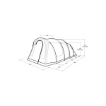 Outwell Σκηνή Camping Τούνελ 4 Εποχών 697824 - Image 7