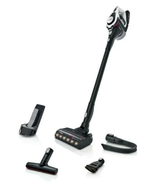 Bosch Επαναφορτιζόμενη Σκούπα Stick 18V Λευκή BBS8214