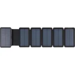 Sandberg Solar 6 Panel Ηλιακό Power Bank 20000mAh 7.5W με 2 Θύρες USB-A και Θύρα USB-C Μαύρο 420-73