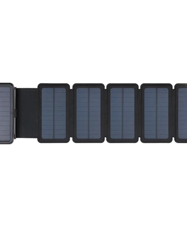 Sandberg Solar 6 Panel Ηλιακό Power Bank 20000mAh 7.5W με 2 Θύρες USB-A και Θύρα USB-C Μαύρο 420-73