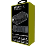 Sandberg 5-Panel Ηλιακό Power Bank 27000mAh με 2 Θύρες USB-A και Θύρα USB-C Μαύρο 421-06 - Image 9