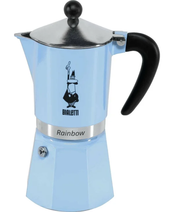 Bialetti Rainbow Μπρίκι Espresso 6cups Μπλε 0005043/NP