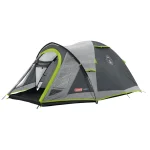 Coleman Darwin 3 Plus Σκηνή Camping Igloo Ορειβασίας Γκρι με Διπλό Πανί 4 Εποχών για 3 Άτομα Αδιάβροχη 3000mm 330x200x130εκ. 240748