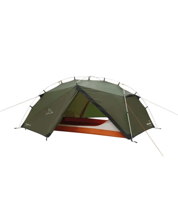 Easy Camp Rago 2 Σκηνή Camping Ορειβασίας Χακί 4 Εποχών για 2 Άτομα Αδιάβροχη 3000mm 240x220x105εκ. 1319372