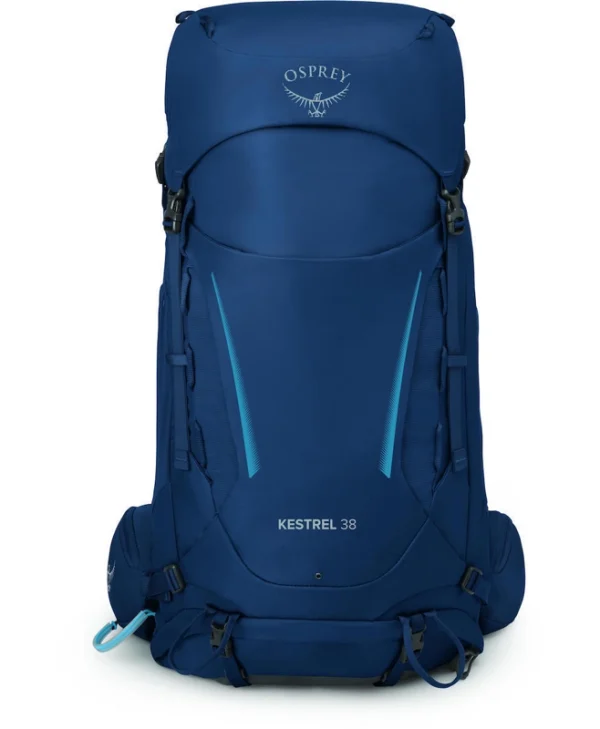 Osprey Kestrel 38 Ορειβατικό Σακίδιο 38lt Αδιάβροχο Μπλε L/XL Hiking OS3013/517/L/XL