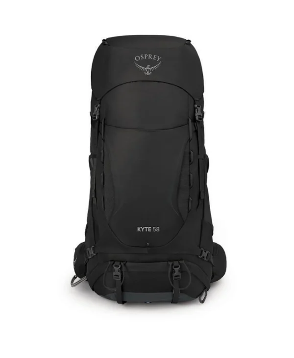 Osprey Kyte 58 Ορειβατικό Σακίδιο 58lt Αδιάβροχο Black Trekking OS3015/1/WM/L