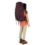 Osprey Kyte 58 Ορειβατικό Σακίδιο 58lt Αδιάβροχο Black Trekking OS3015/1/WM/L - Image 7