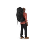 Osprey Kestrel Ορειβατικό Σακίδιο 58lt Αδιάβροχο Μαύρο L/XL Trekking OS3011/1/L/XL - Image 12