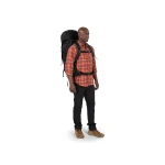 Osprey Kestrel Ορειβατικό Σακίδιο 58lt Αδιάβροχο Μαύρο L/XL Trekking OS3011/1/L/XL - Image 15