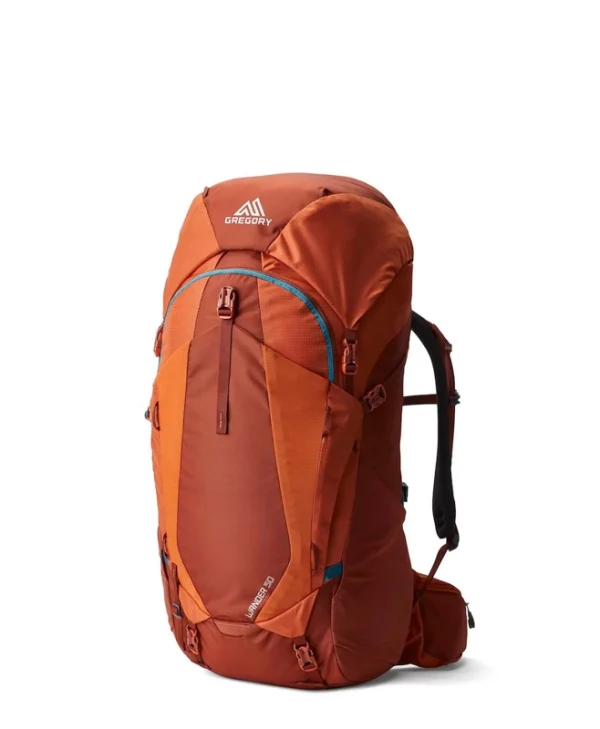 Gregory Ορειβατικό Σακίδιο 50lt Αδιάβροχο Καφέ Trekking 527593