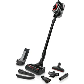Bosch Επαναφορτιζόμενη Σκούπα Stick 18V Μαύρη BSS81POW1
