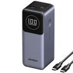 Ugreen PB724 Power Bank 12000mAh 100W με Θύρα USB-A και Θύρα USB-C Power Delivery / Quick Charge 3.0 Γκρι 35526B - Image 3