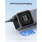Ugreen PB724 Power Bank 12000mAh 100W με Θύρα USB-A και Θύρα USB-C Power Delivery / Quick Charge 3.0 Γκρι 35526B - Image 11