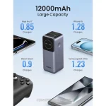 Ugreen PB724 Power Bank 12000mAh 100W με Θύρα USB-A και Θύρα USB-C Power Delivery / Quick Charge 3.0 Γκρι 35526B - Image 12