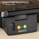 Krups Τοστιέρα για 2 Τοστ 850W Μαύρη FDK462 - Image 8
