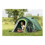 Coleman Kobuk Valley 3 Plus Χειμερινή Σκηνή Camping Igloo Ορειβασίας Πράσινη με Διπλό Πανί για 3 Άτομα Αδιάβροχη 4500mm 200x330x130εκ. 2000030280 - Image 4