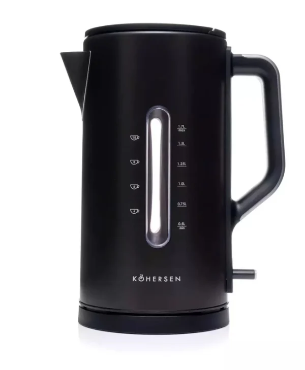 Kohersen Modern Βραστήρας 1.7lt 3000W Μαύρος 72201