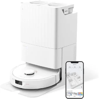 Xiaomi Roborock Q Revo Σκούπα Ρομπότ για Σκούπισμα & Σφουγγάρισμα με Wi-Fi Λευκή QRSP02-00
