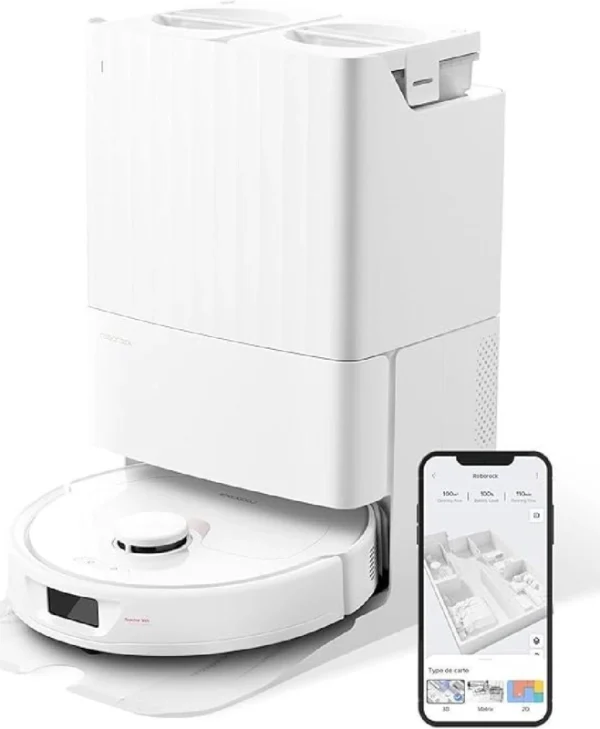 Xiaomi Roborock Q Revo Σκούπα Ρομπότ για Σκούπισμα & Σφουγγάρισμα με Wi-Fi Λευκή QRSP02-00