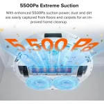 Xiaomi Roborock Q Revo Σκούπα Ρομπότ για Σκούπισμα & Σφουγγάρισμα με Wi-Fi Λευκή QRSP02-00 - Image 6