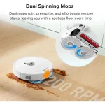 Xiaomi Roborock Q Revo Σκούπα Ρομπότ για Σκούπισμα & Σφουγγάρισμα με Wi-Fi Λευκή QRSP02-00 - Image 8