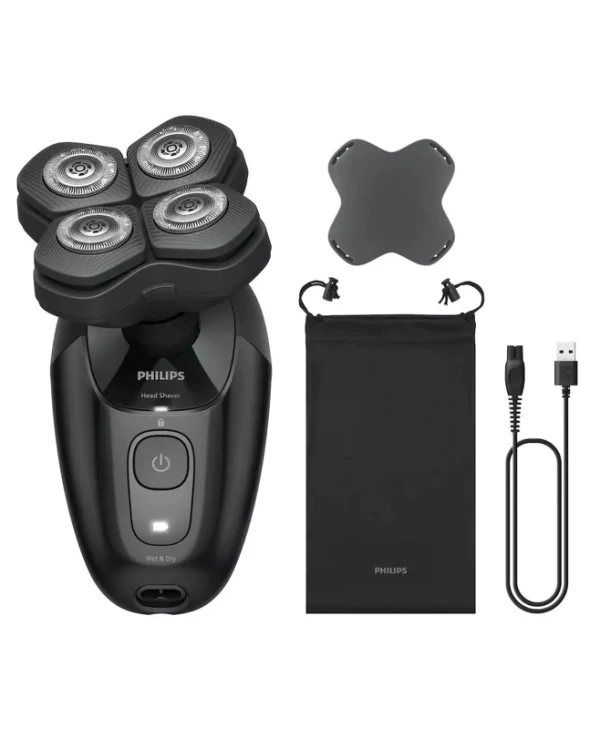 Philips Series 5000 HS5980/15 Περιστρεφόμενη Ξυριστική Μηχανή Προσώπου Επαναφορτιζόμενη