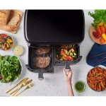 Russell Hobbs Satisfry Air Fryer με Διπλό Αποσπώμενο Κάδο 9lt Μαύρο 27680-56 - Image 4