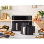 Russell Hobbs Satisfry Air Fryer με Διπλό Αποσπώμενο Κάδο 9lt Μαύρο 27680-56 - Image 9