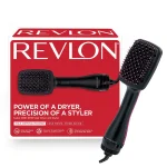 Revlon One-step Κεραμική Ηλεκτρική Βούρτσα με Αέρα για Ίσιωμα 800W RVDR5212