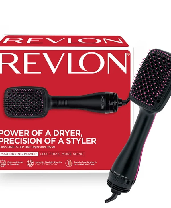 Revlon One-step Κεραμική Ηλεκτρική Βούρτσα με Αέρα για Ίσιωμα 800W RVDR5212