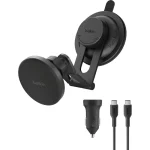 Belkin Βάση Κινητού Αυτοκινήτου με Μαγνήτη και Ασύρματη Φόρτιση Μαύρη WIC013HQBK - Image 2