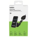 Belkin Βάση Κινητού Αυτοκινήτου με Μαγνήτη και Ασύρματη Φόρτιση Μαύρη WIC013HQBK - Image 4