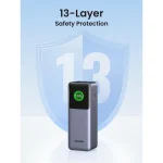 Ugreen PB722 Power Bank 25000mAh 200W με Θύρα USB-A και 2 Θύρες USB-C Quick Charge 3.0 Πολύχρωμο 35525B - Image 6